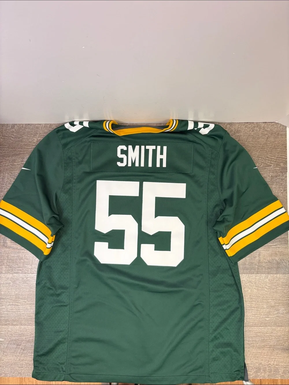 Nike Green Bay Packers Za’Darius Smith #55 On Field Jersey Men’s XL